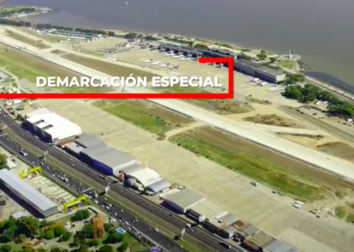 Demarcación horizontal de Aeropuerto Internacional Jorge Newbery | Buenos Aires (2021)